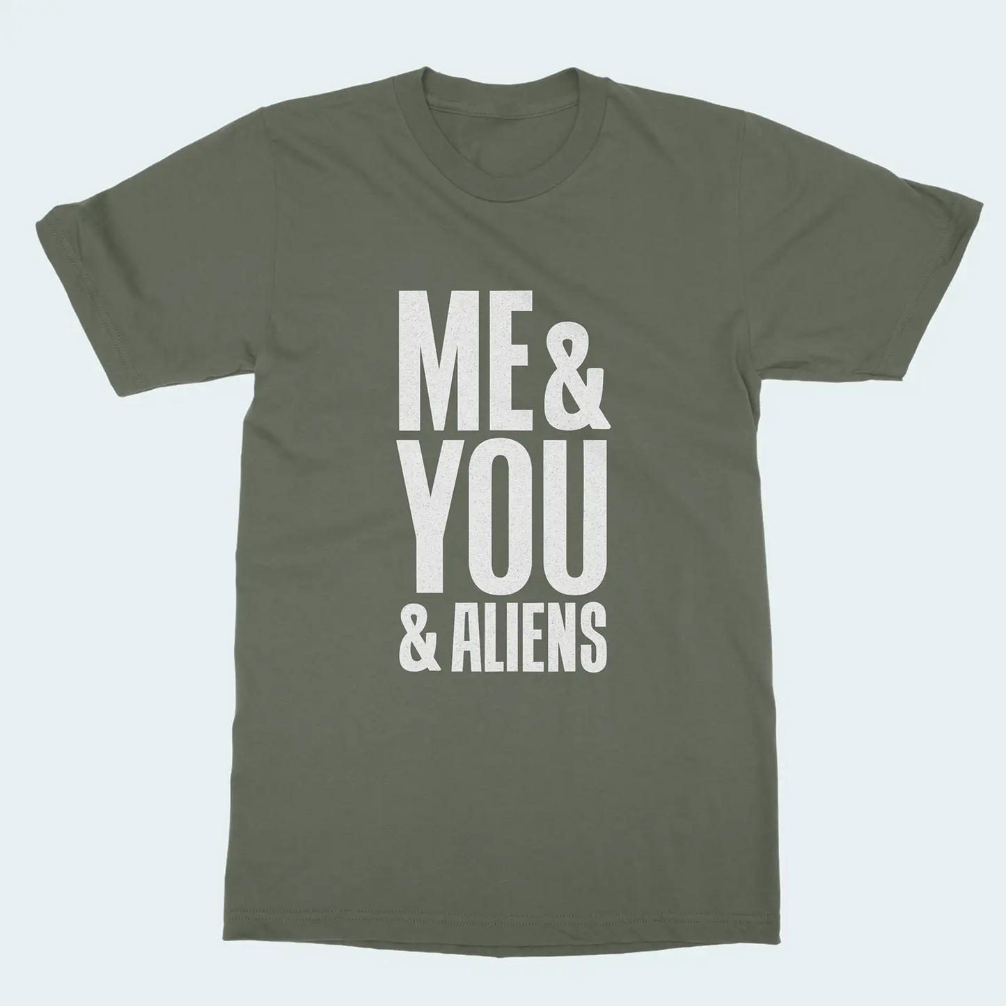 Me & You & Aliens short sleeve T-shirt