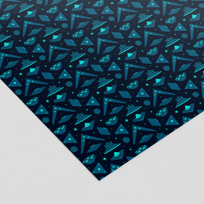 UFO Wrapping Paper